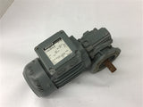 Bauer BS03-38H/D06LA4 .18 KW Gear Motor 220 Volts 1350 Rpm 62:1 Ratio