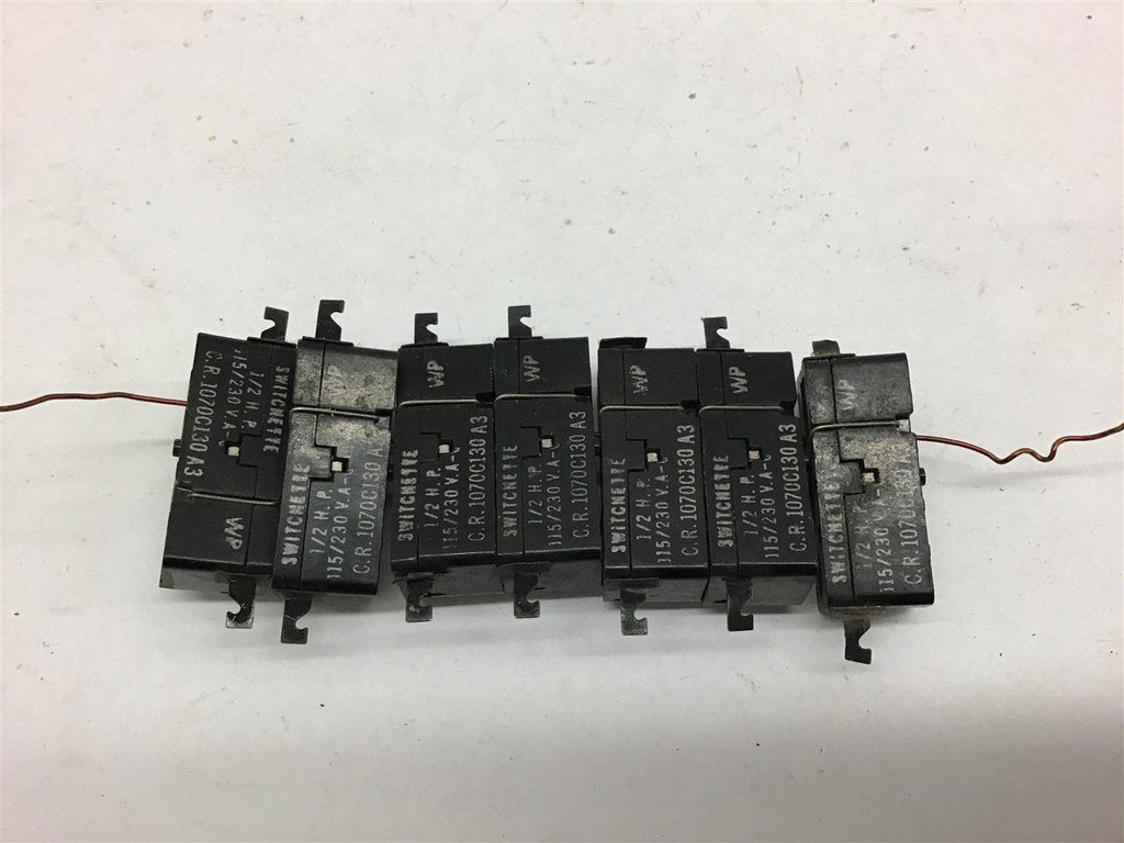 General Electric Switchette CR1070-C103 Lot of 7