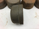 Threaded Black Pipe Cap 1 1/2"-Lot of 13