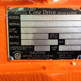 Cone Drive -- Mru35A016-W8Br -- 15:1 Ratio -- 7.05 Hp Rating -- 3000 Input Rpm