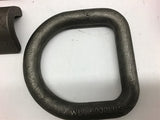 D-Ring with Brackets 5/8" OD x 4" D-Ring 6000lbs WLL Lot of 5