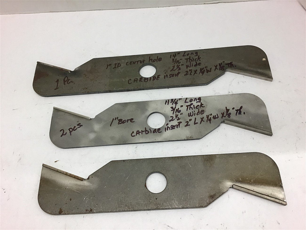 Rotary Blades Assorted Lot of 3