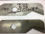 Rotary Blades Assorted Lot of 3