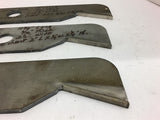 Rotary Blades Assorted Lot of 3