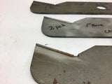 Rotary Blades Assorted Lot of 3