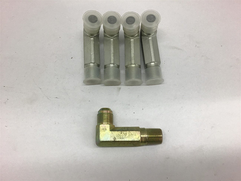 Hydraulic Adapter U 7/8"" x N 1/2" Swivel 90 Degree Lot of 5