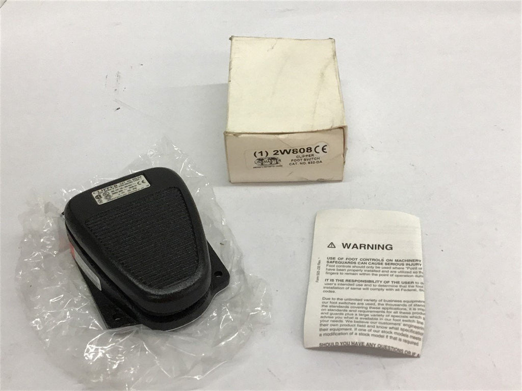 Linemaster 2W808 Clipper Foot Switch 632-DA