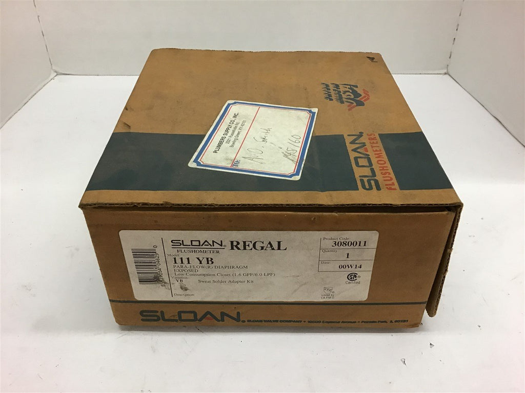 Sloan Regal Flushometer 111 YB Para-Flow
