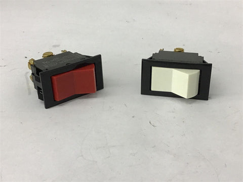 Carling rocker Switch 10 Amp 250 Vac