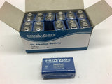 Pro-Safe 9v Alkaline Battery Lot of 12