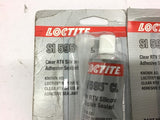 Loctite SI 595 59530 Clear RTV Silicone Adhesive Sealant Lot of 4