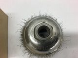 Weiler STAINLESS 13188 3-1/2" Crimped Wire Cup Brush