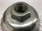 Weiler STAINLESS 13188 3-1/2" Crimped Wire Cup Brush