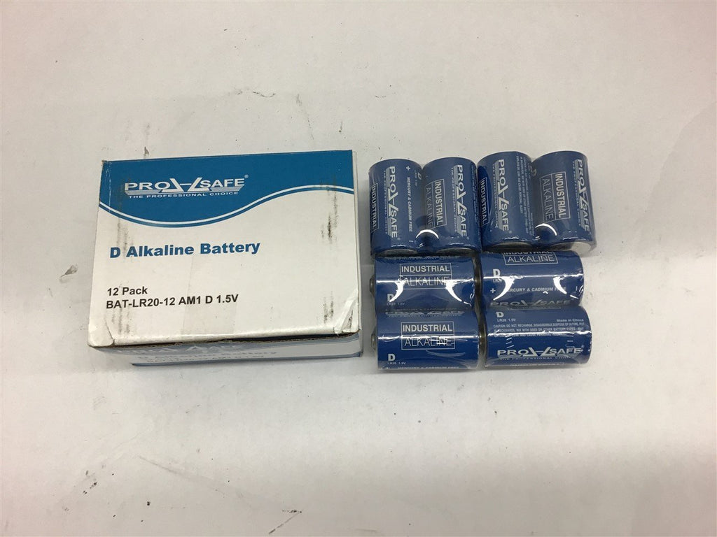 Pro-Safe D Alkaline Battery Lot of 20