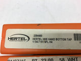 Hertel 2FL HSS TIN SEM End Mill 1-1/4" x 7 NC4FL H4 Lot of 2