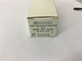 Telemecanique E11ESS One Selector Switch Kit