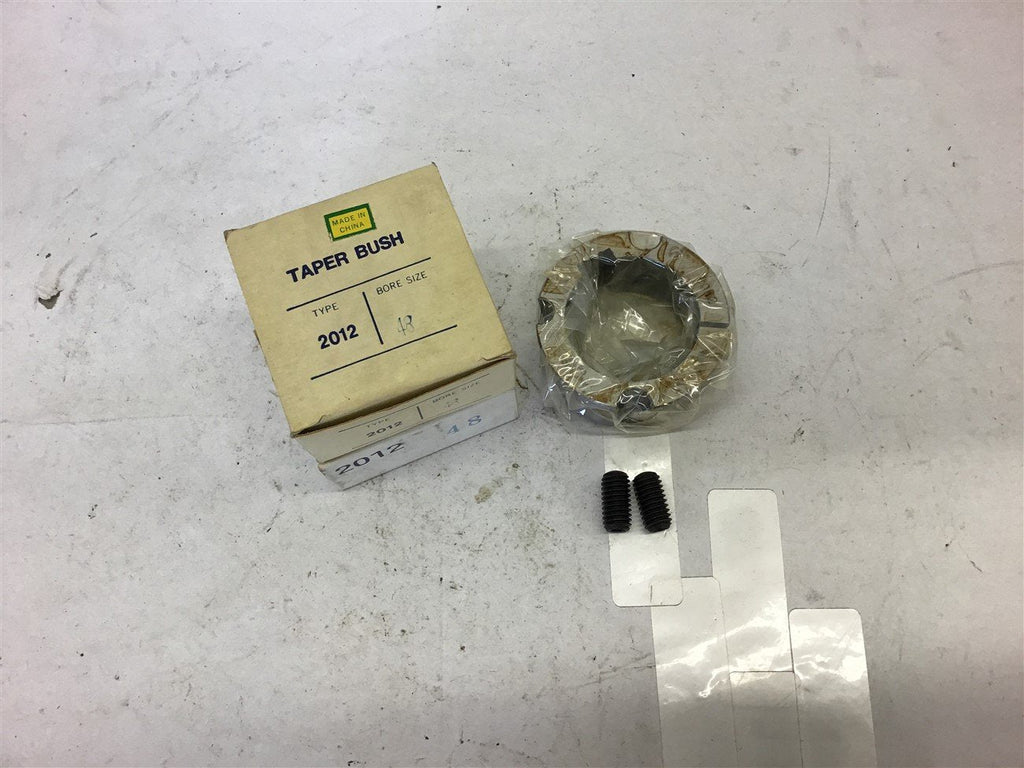 2012 Taper-Lock Bushing 48 MM Bore Lot of 2
