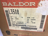 Baldor L3508 3/4 Hp AC Motor 115/208-230 volts 1200 Rpm 6P 56/56H Frame 1 Phase