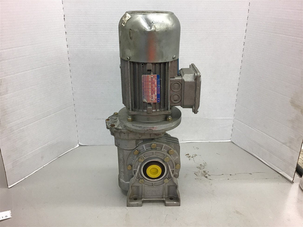 Neri Motori AT71A4 AC Motor 0.25 HP & Bonfiglioli VFR63-P1-P71B5 Gearbox