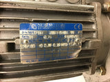 Neri Motori AT71A4 AC Motor 0.25 HP & Bonfiglioli VFR63-P1-P71B5 Gearbox