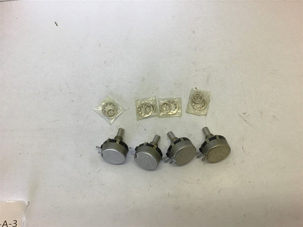 Clarostat RV4NAYSD202A 53C3-2K-S Potentiometer Lot of 4