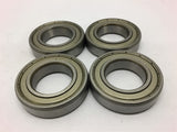 Nachi 6006Z6 C3 Ball Bearing Lot of 4