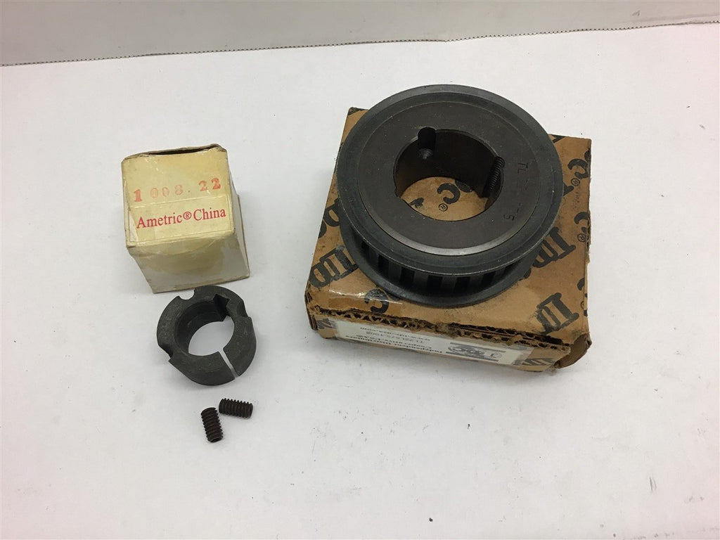 IDC TL22L075 Timing Pulley 35mm Ametric 1008.22 Tapered Bushing