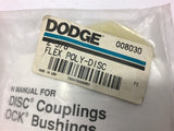 Dodge 008030 2-5/8" Flex Poly-Disc