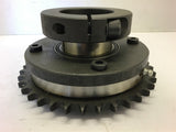 Overload Sprocket 2" Bore 6" OD 1/2" Pitch 36 Teeth