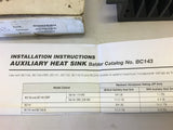Baldor BC143, Auxiliary Heat Sink