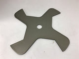 Roof Saw Blade, 12 inch x 1/4 Thick, Four-Tipped with Carbide Cutters 1"Bore