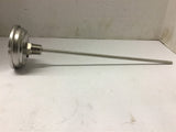 TN3.12R4.75F Thermometer 3" x 12" x 1/2"R 150/750 F