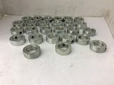 Locking Collars 1-1/4" ID x 2" OD x 11/16" W Lot Of 25
