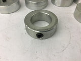 Locking Collars 1-1/4" ID x 2" OD x 11/16" W Lot Of 25