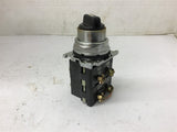 Cutler Hammer 10250T22KB Selector Switch with Contact 3 Positions