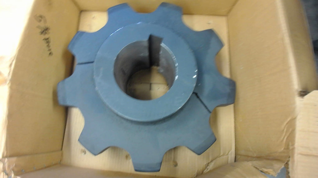 Martin Split Sprocket 9 Teeth 5-3/8" Bore 1-1/4" Key X 5/8" Deep, 6-1/4" Pitch