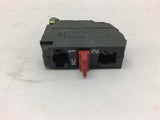 Telemecanique ZEN-L1121 Contact Black Lot of 3