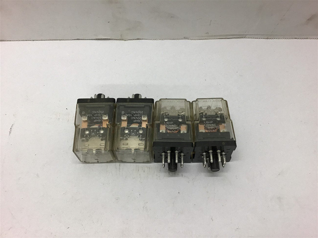 Potter & Brumfield KRPA-11AN-120 Relay 120V 50/60Hz Lot of 4