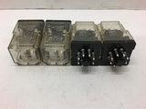 Potter & Brumfield KRPA-11AN-120 Relay 120V 50/60Hz Lot of 4