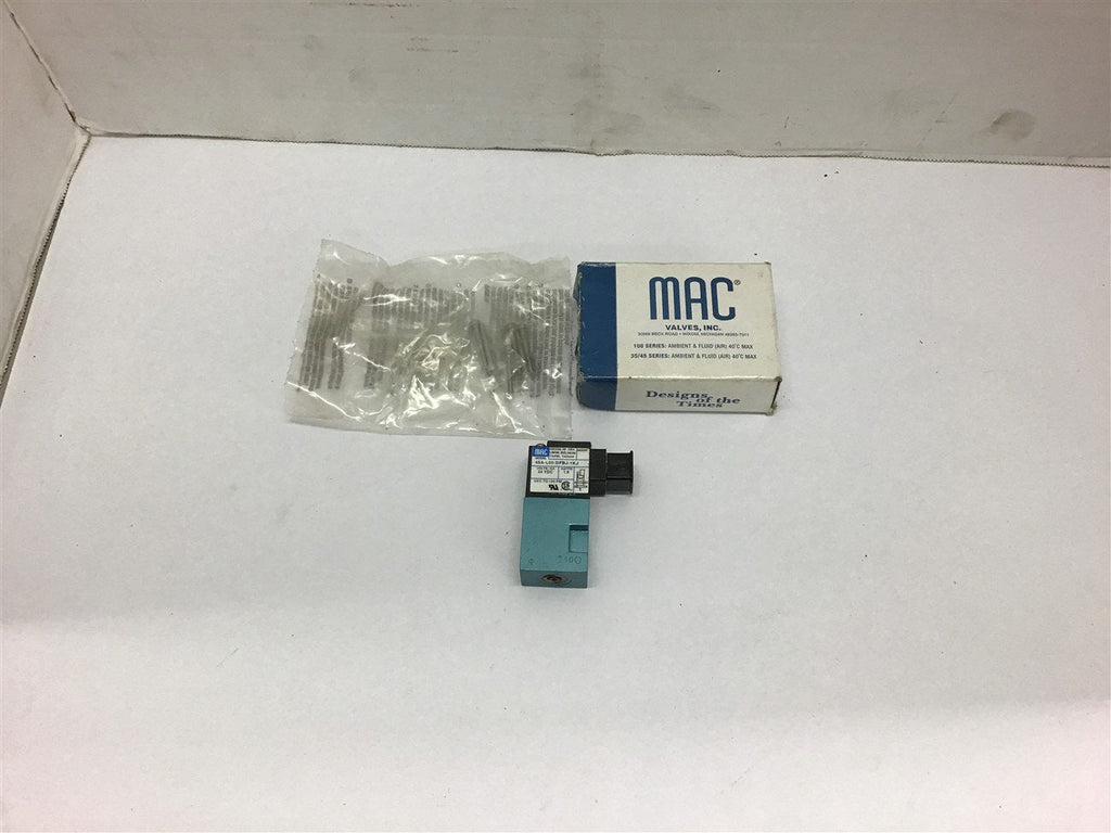 Mac Valve 45A-L00-DFBJ-1KJ Volts 24VDC