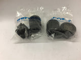 Conxall CXS3106A2812P Mil-E-Qual Connector Lot Of 2