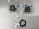Conxall CXS3102A2812S MIL-E-QUAL Connector Lot Of 2