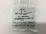 Nylon Lock Nut White A4 DIN W985 M6--Lot of 50