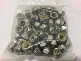 Nylon Lock Nut White A4 DIN W985 M6--Lot of 50