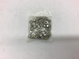 Nylon Lock Nut White A4 DIN W985 M6--Lot of 50