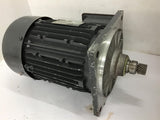 Lenze MDEMA1M090-32 1.80 KW Electric Motor 180/277 Volts 1695 Rpm 90 Frame