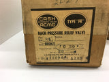 CASH Pressure Valve ACME Type FR 3/4 20PSI 0-30 Range V13694-9588-PB