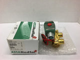 Asco 8321G004 Solenoid Valve 10-200PSi 3/8 Pipe 6.1W 70Hz /8.1W 50Hz