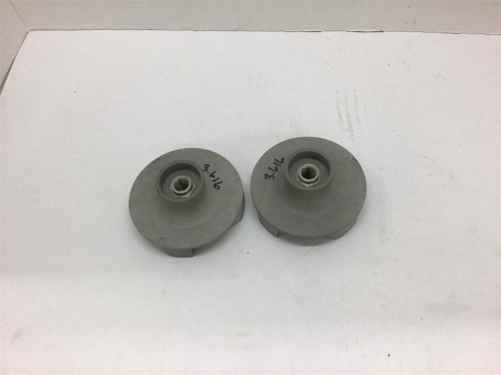Plastic Composite Impeller 3.616" Lot Of 2