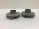 Plastic Composite Impeller 3.616" Lot Of 2